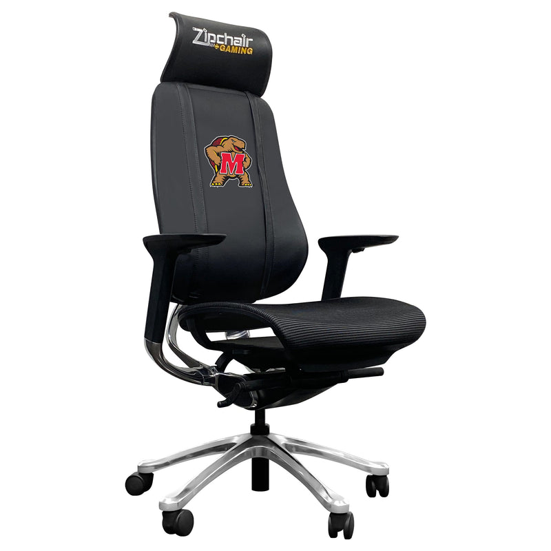 Xpression Pro Gaming Chair with Maryland Terrapins Logo