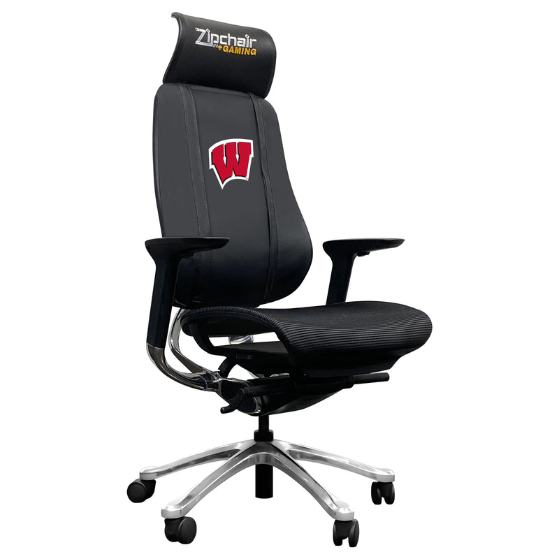 Xpression Pro Gaming Chair with University of Wisconsin Badgers Logo