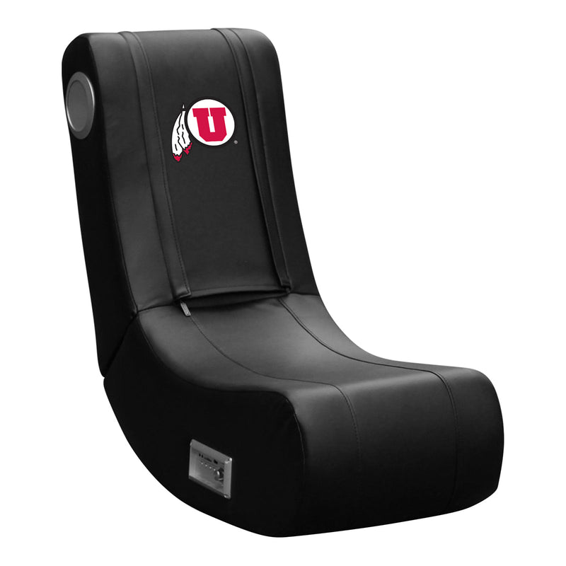 PhantomX Gaming Chair with Utah Utes Logo