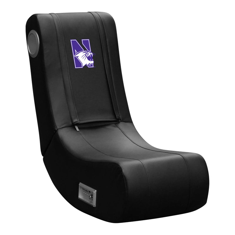 Northwestern Wildcats Logo Panel For Xpression Gaming Chair Only