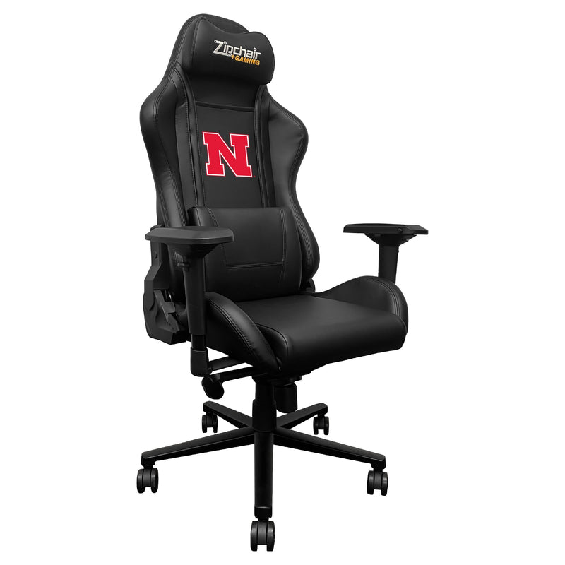 Logo Panel with Nebraska Cornhuskers Primary Fits Xpression Gaming Chair Only