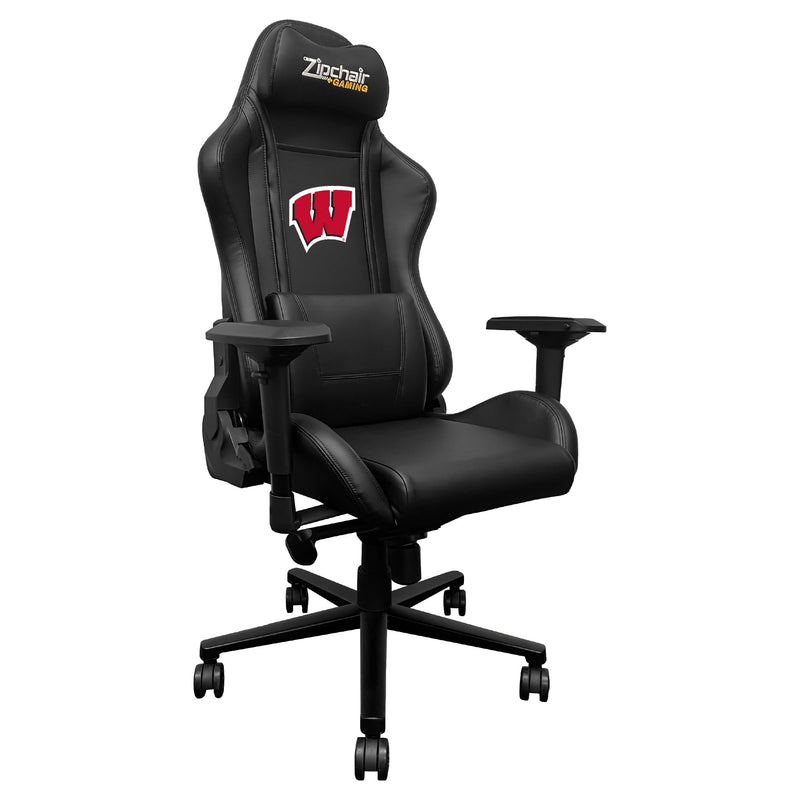 Wisconsin Badgers Logo Panel For Xpression Gaming Chair Only