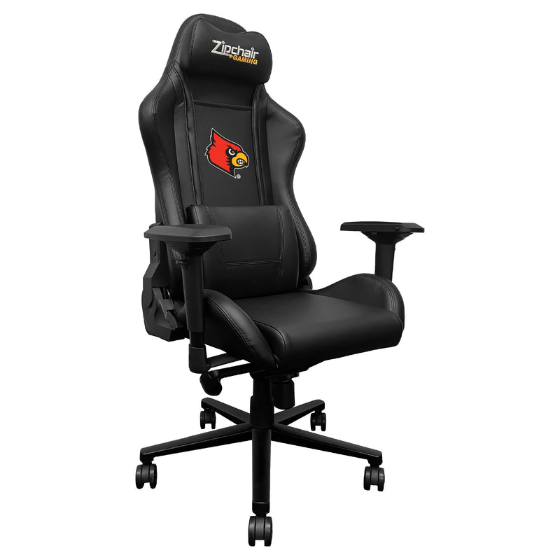 PhantomX Gaming Chair with Louisville Cardinals Logo