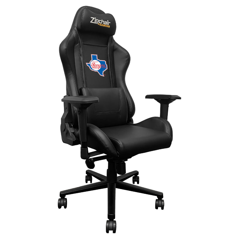 Texas Rangers Secondary Logo Panel For Xpression Gaming Chair Only