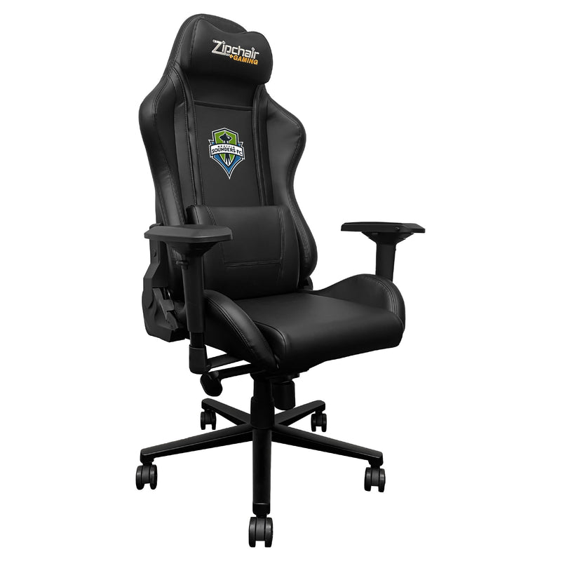 Seattle Sounders Wordmark Logo Panel Fits Xpression Gaming Chairs Only