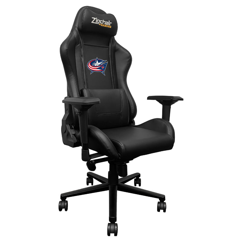 Columbus Blue Jackets Logo Panel For Xpression Gaming Chair Only