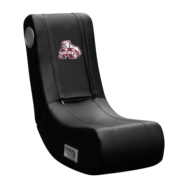 Logo Panel with Mississippi State Secondary fits Xpression Gaming Chair Only