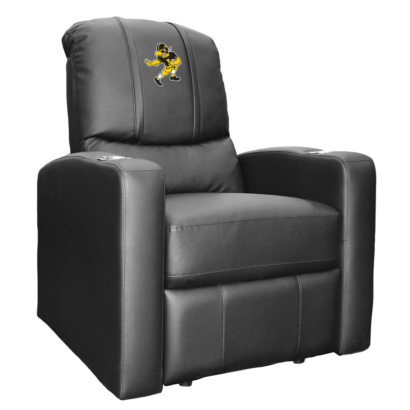 Xpression Pro Gaming Chair with Iowa Hawkeyes Patriotic Primary Logo