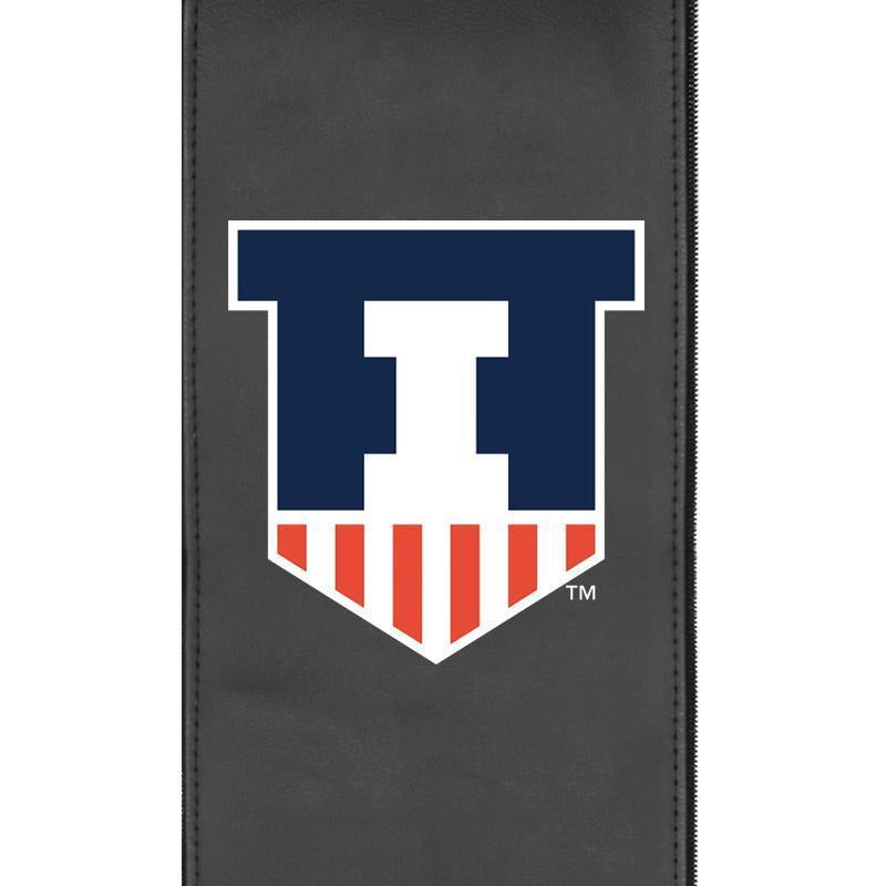 Illinois Fighting Illini Logo Panel For Xpression Gaming Chair Only