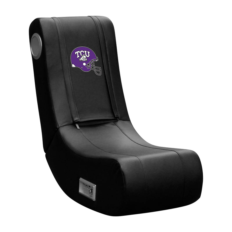 Logo Panel with TCU Horned Frogs Primary Fits Xpression Gaming Chair Only
