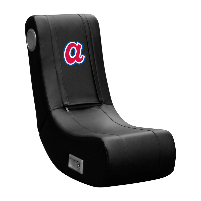 Xpression Pro Gaming Chair with Atlanta Braves Cooperstown Primary Logo