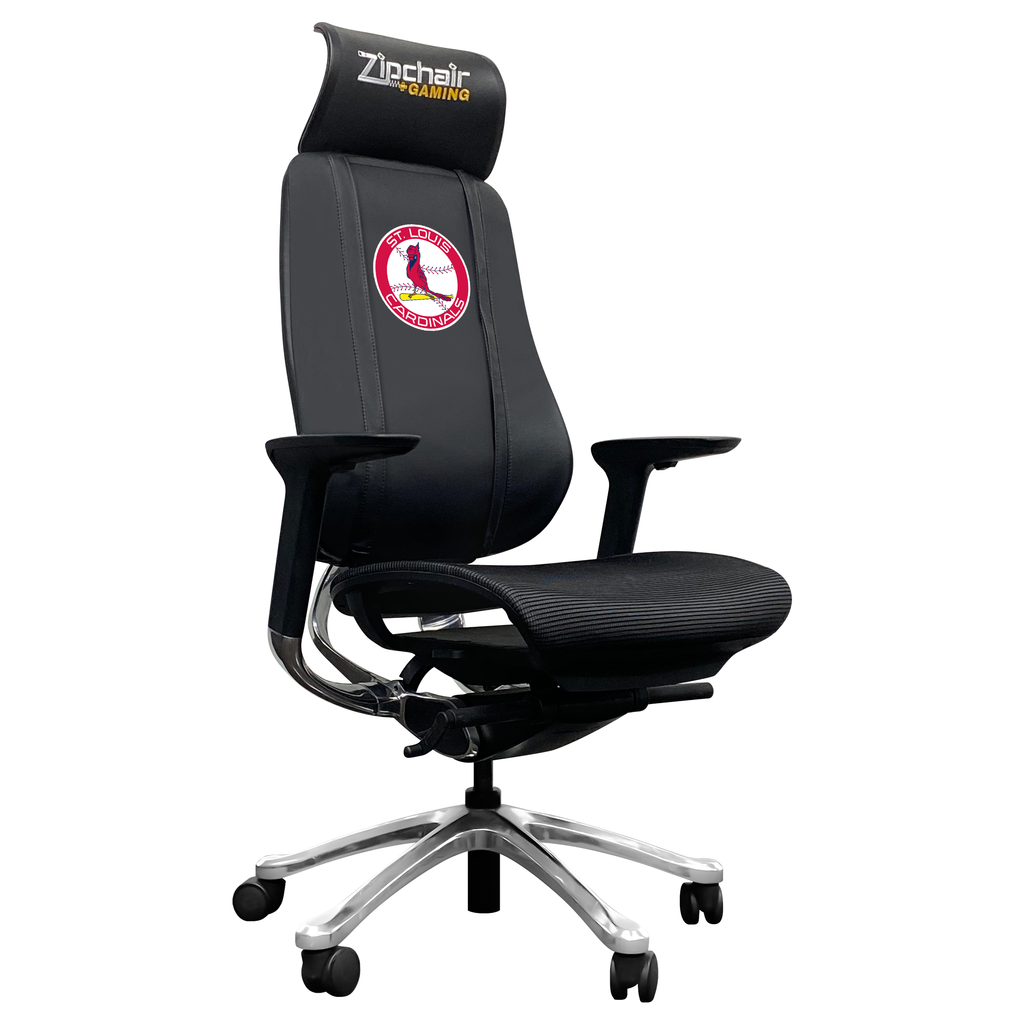 PhantomX Mesh Gaming Chair with St Louis Cardinals Cooperstown Secondary