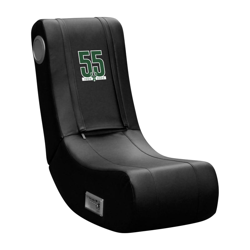 Xpression Pro Gaming Chair with Milwaukee Bucks Team Commemorative Logo