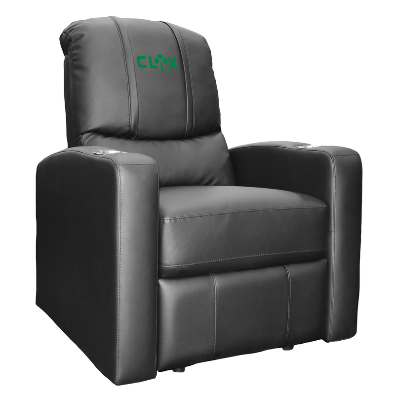 Stealth Recliner with Celtics Crossover Gaming Wordmark White