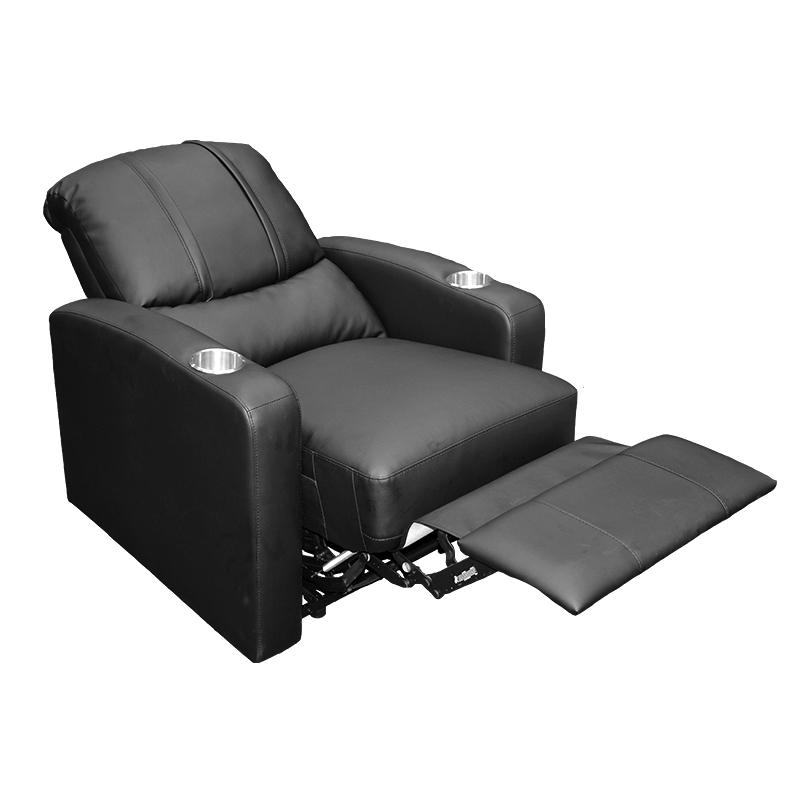 Stealth Recliner with Iowa Hawkeyes Football Herky Logo