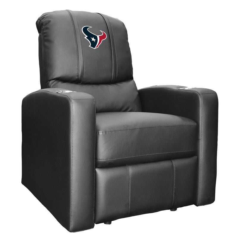 Stealth Recliner with  Houston Texans Primary Logo