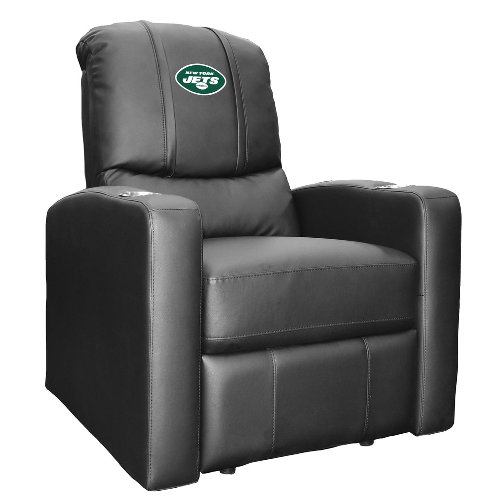 Stealth Recliner with  New York Jets Primary Logo