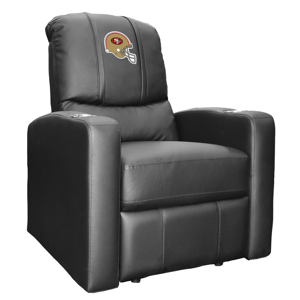 Stealth Recliner with  San Francisco 49ers Helmet Logo