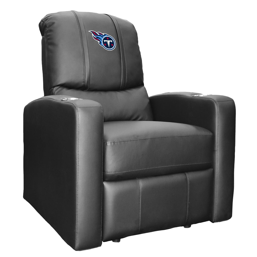 Stealth Recliner with  Tennessee Titans Primary Logo