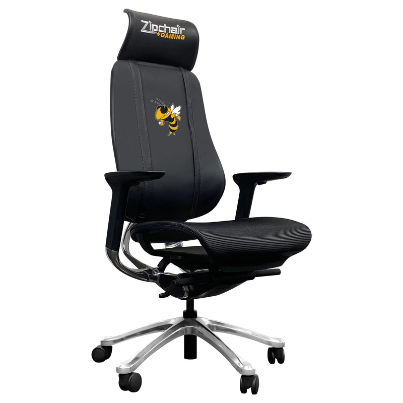 PhantomX Gaming Chair with Georgia Tech Yellow Jackets Buzz Logo