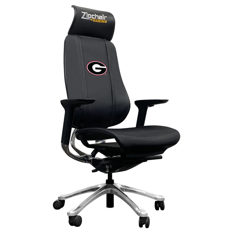 PhantomX Gaming Chair with Georgia Bulldogs Logo