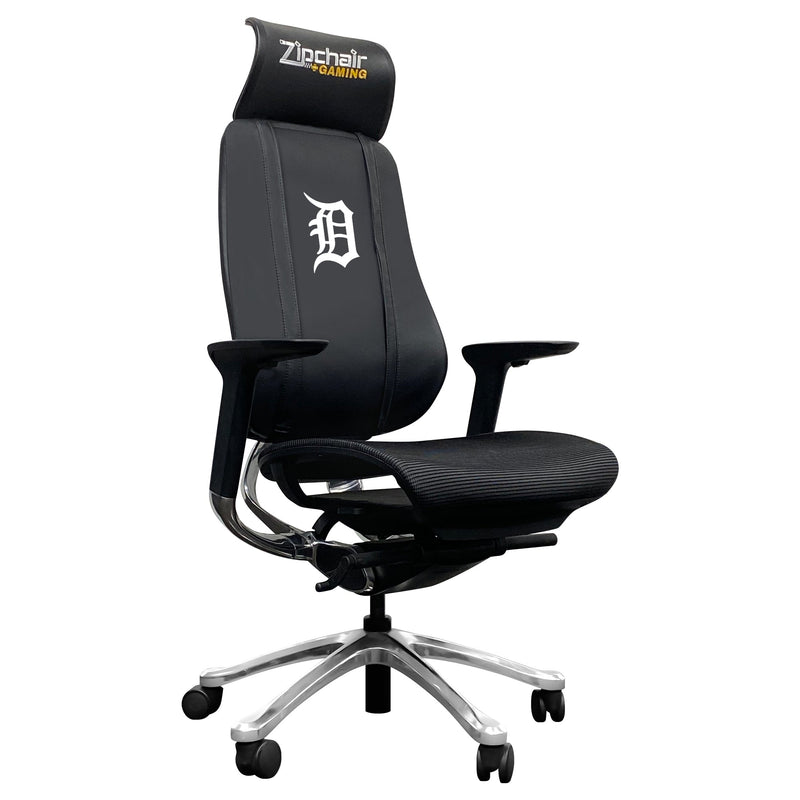 PhantomX Mesh Gaming Chair with Detroit Tigers Orange Logo