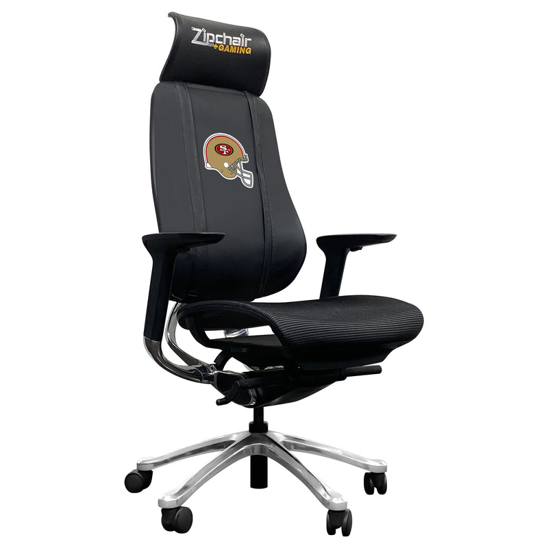 Xpression Pro Gaming Chair with  San Francisco 49ers Helmet Logo