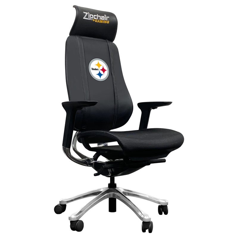 PhantomX Mesh Gaming Chair with Pittsburgh Steelers Classic Logo