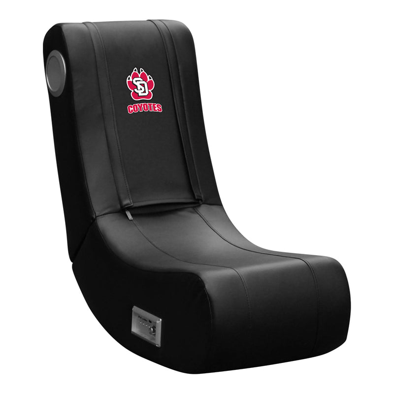 Game Rocker 100 with South Dakota Coyotes with Paw Logo