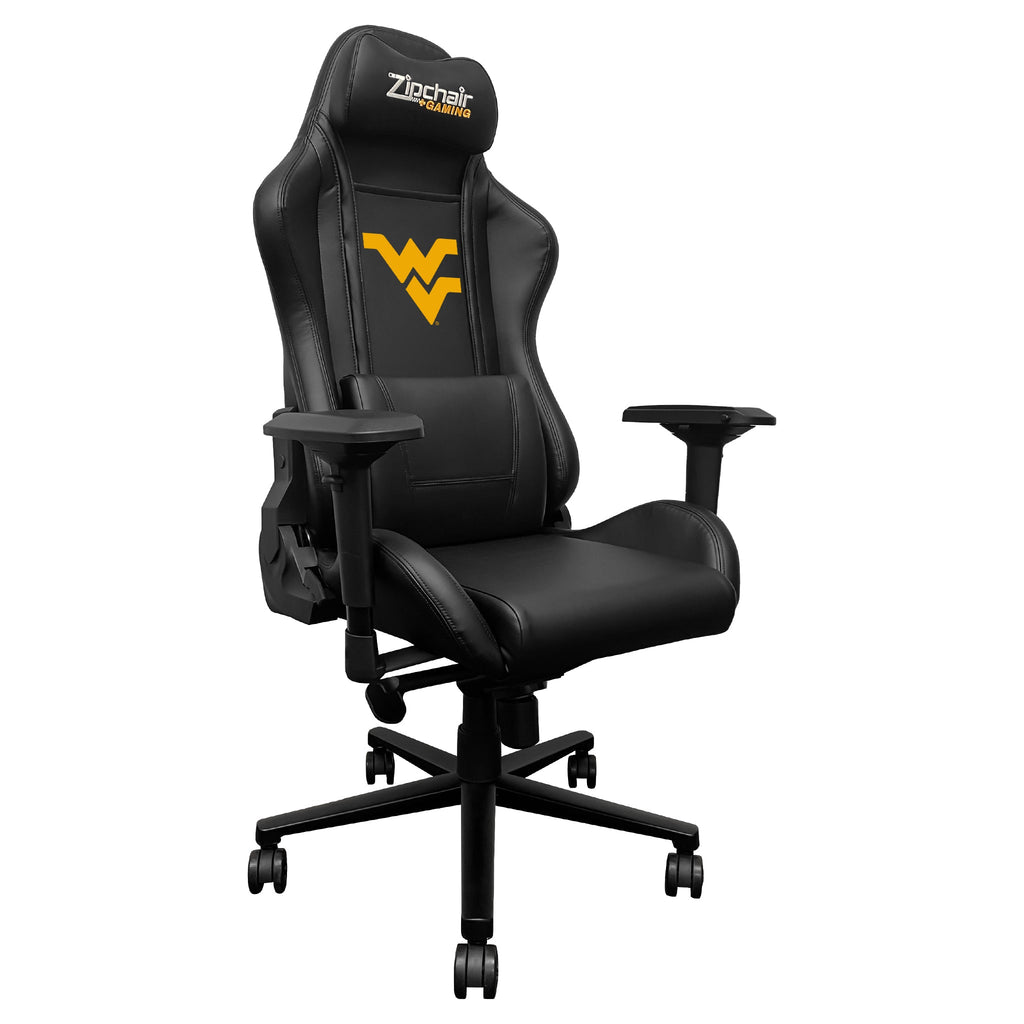 Xpression Pro Gaming Chair with West Virginia Mountaineers Logo