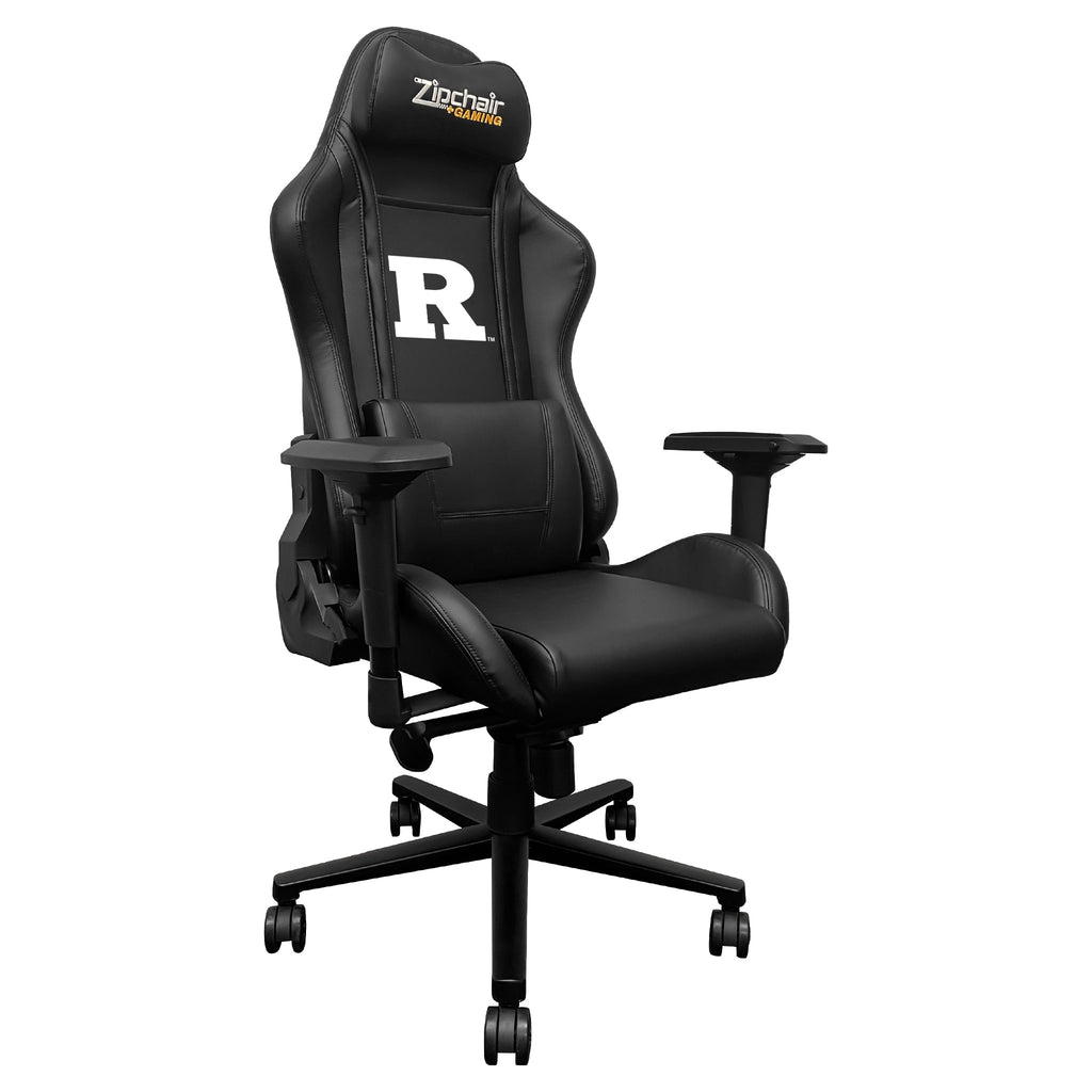 Xpression Pro Gaming Chair with Rutgers Scarlet Knights White Logo