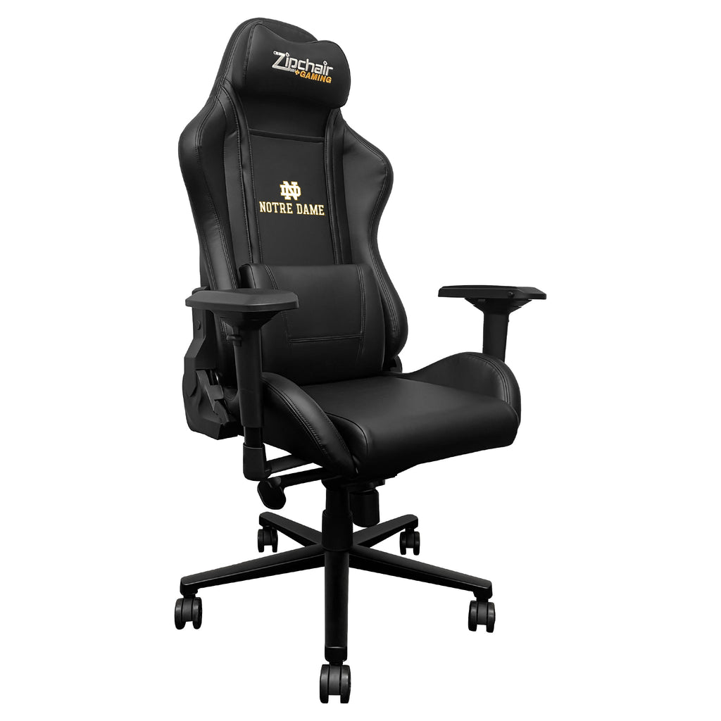 Xpression Pro Gaming Chair with Notre Dame Alternate Logo