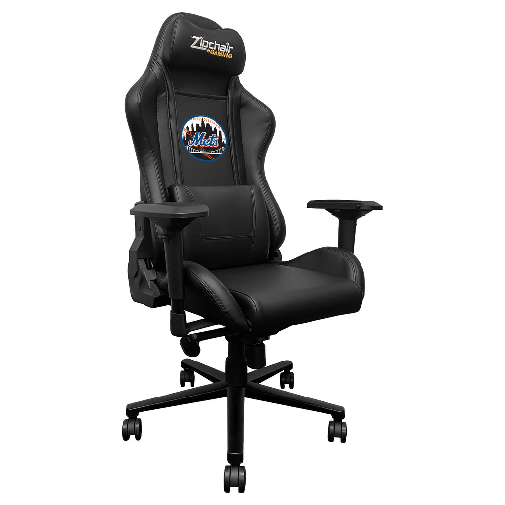 Xpression Pro Gaming Chair with New York Mets Cooperstown Secondary Logo