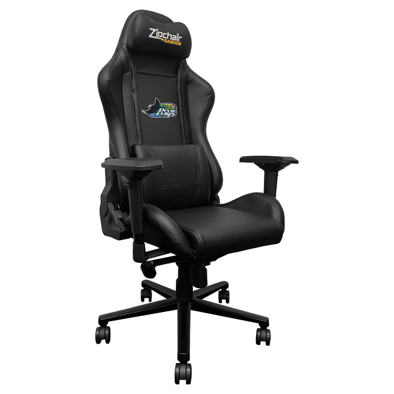 Xpression Pro Gaming Chair with Tampa Bay Rays Cooperstown Primary Logo