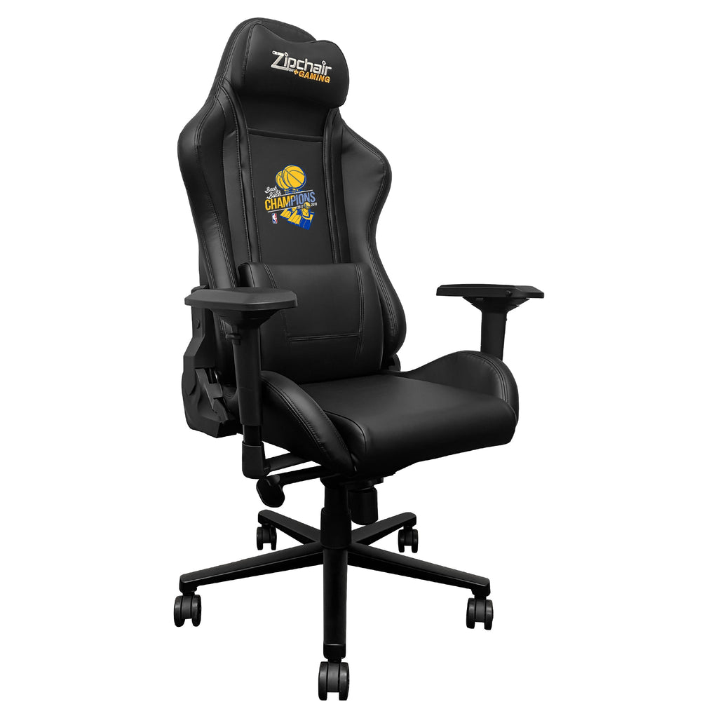 Xpression Pro Gaming Chair with Golden State Warriors 2018 Champions Logo