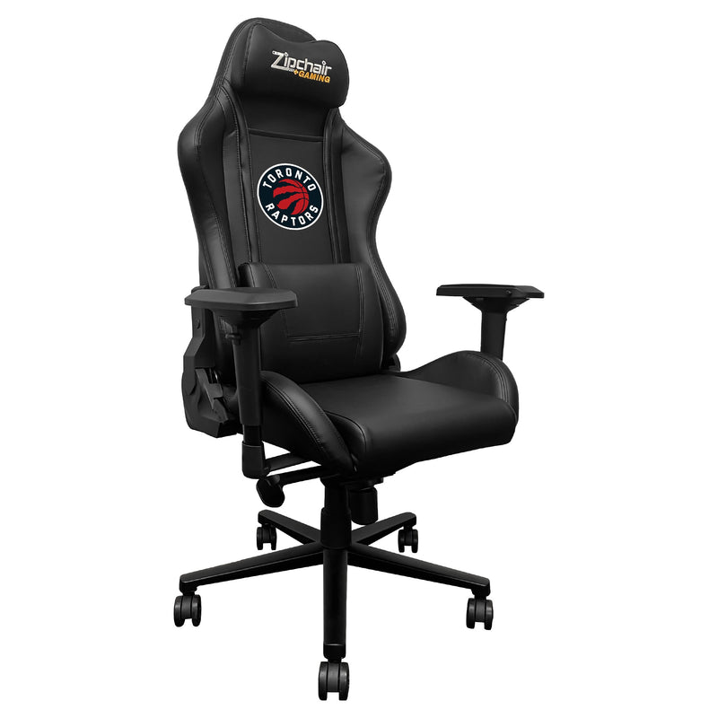 Xpression Pro Gaming Chair with Toronto Raptors Global Logo