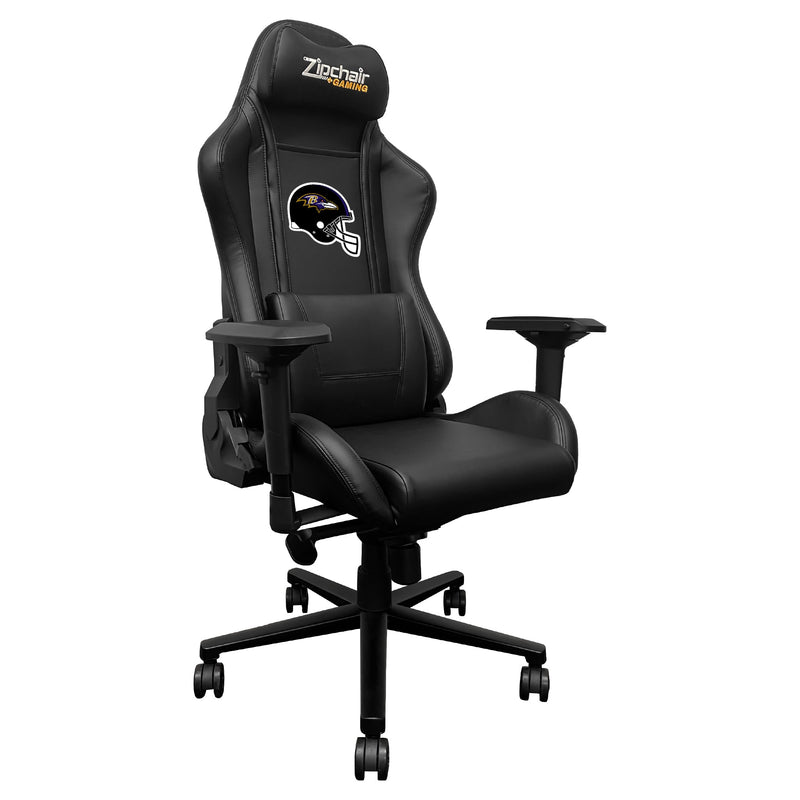 Xpression Pro Gaming Chair with Baltimore Ravens Helmet Logo