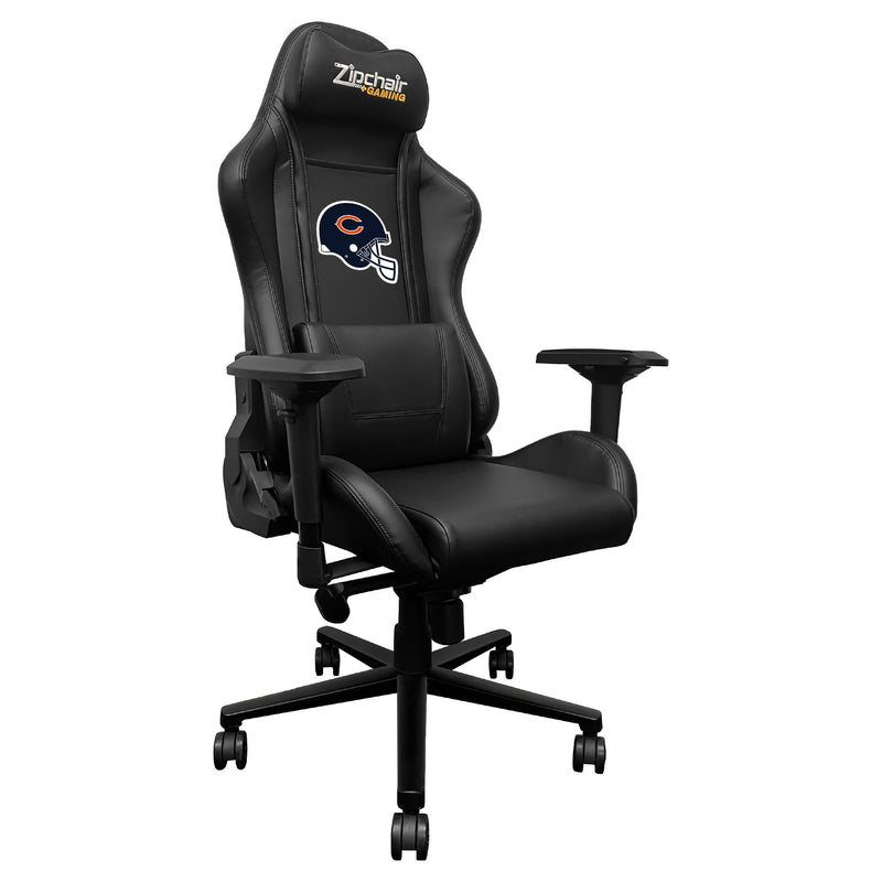 Xpression Pro Gaming Chair with  Chicago Bears Helmet Logo