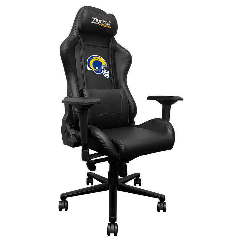 Xpression Pro Gaming Chair with  Los Angeles Rams Helmet Logo