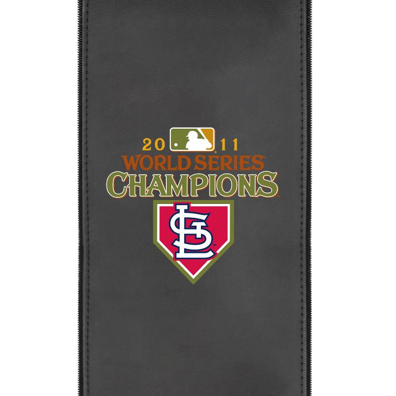 St Louis Cardinals Champs 2011 Logo Panel For Xpression Gaming Chair Only