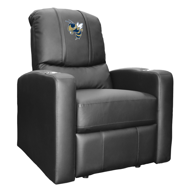 Stealth Recliner with Georgia Tech Yellow Jackets Alternate Buzz Logo