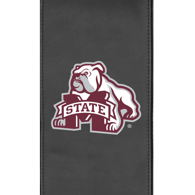 Logo Panel with Mississippi State Secondary fits Xpression Gaming Chair Only