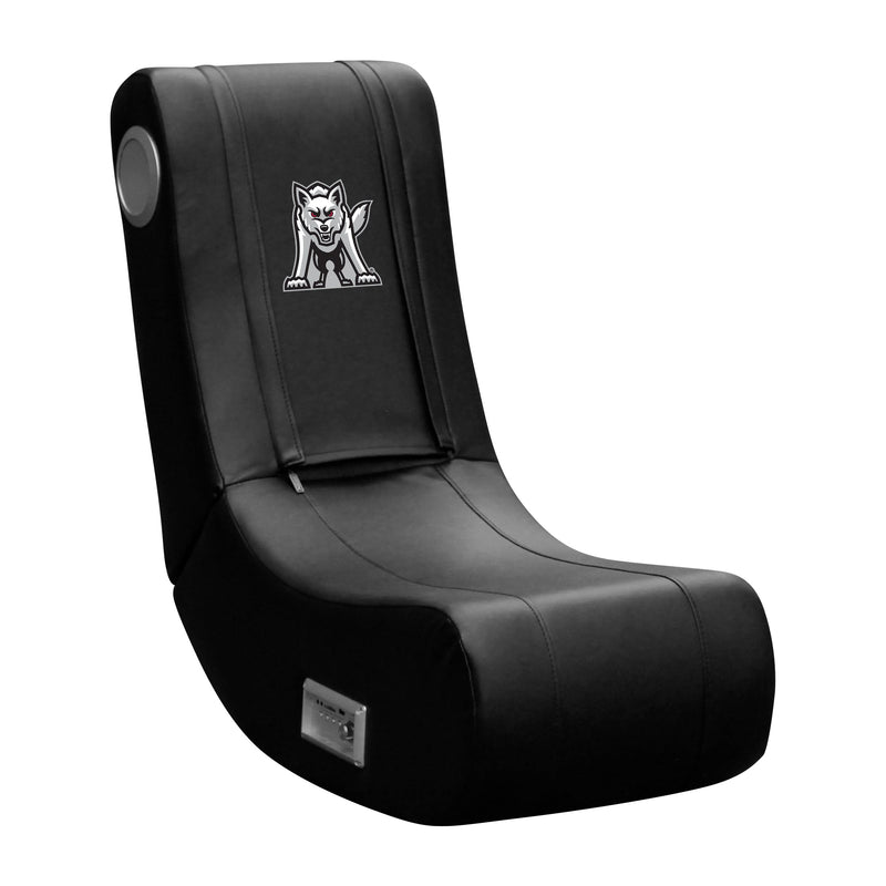 PhantomX Gaming Chair with South Dakota Coyotes Emblem Logo