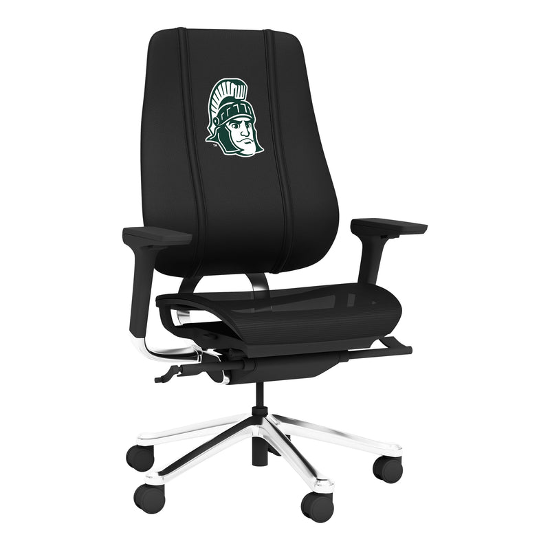 Xpression Pro Gaming Chair with Michigan State Spartans Secondary Logo
