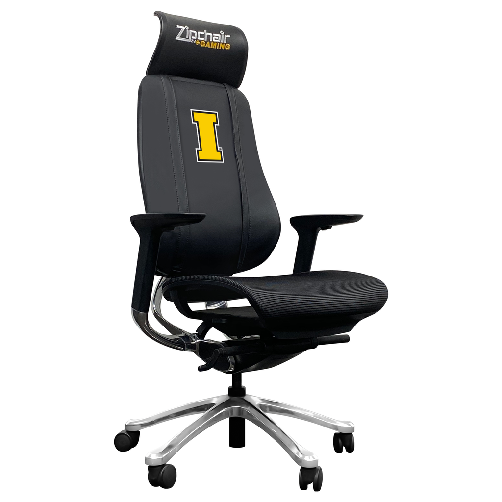 PhantomX Gaming Chair with Iowa Hawkeyes Block I Logo