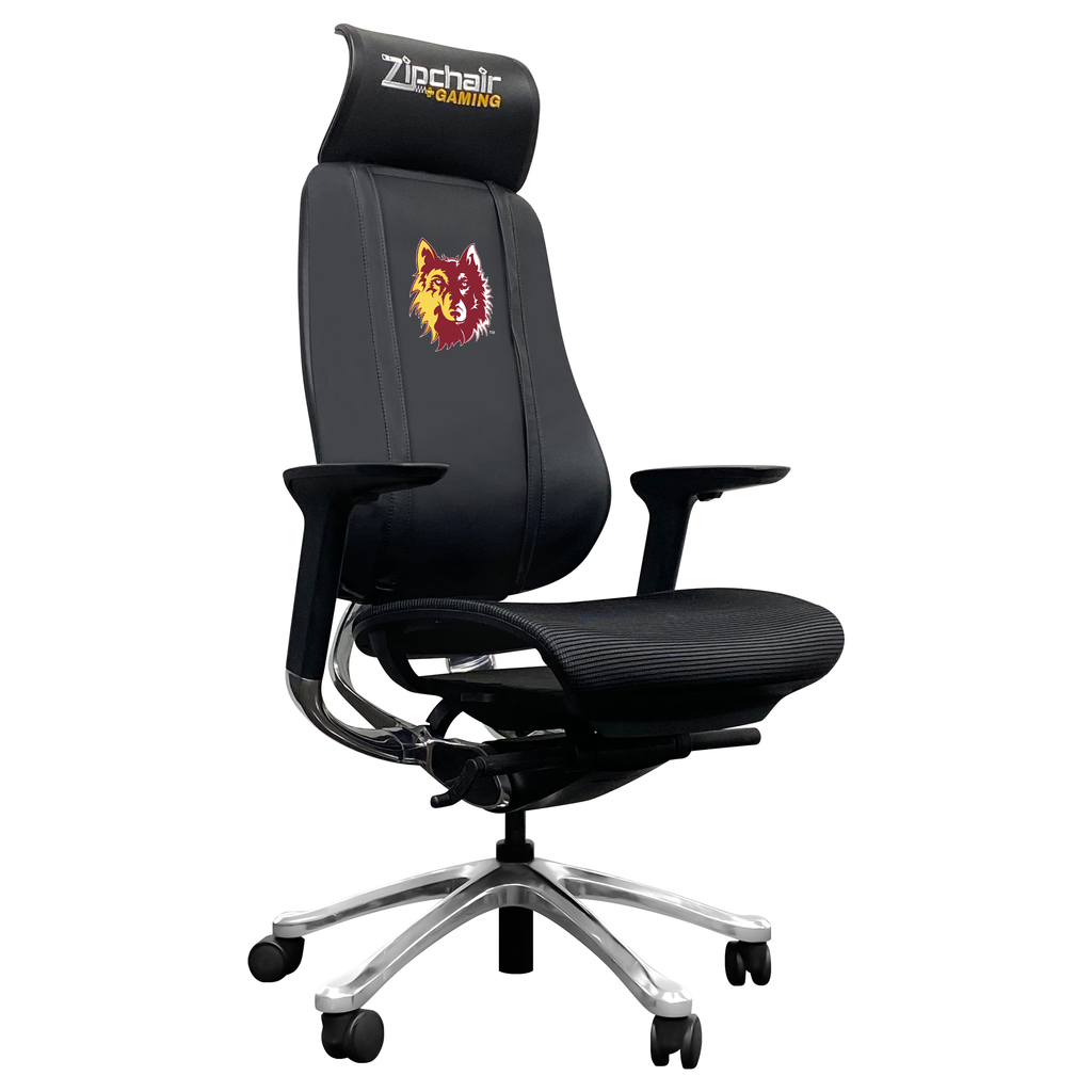 PhantomX Gaming Chair with Northern State Wolf Head Logo