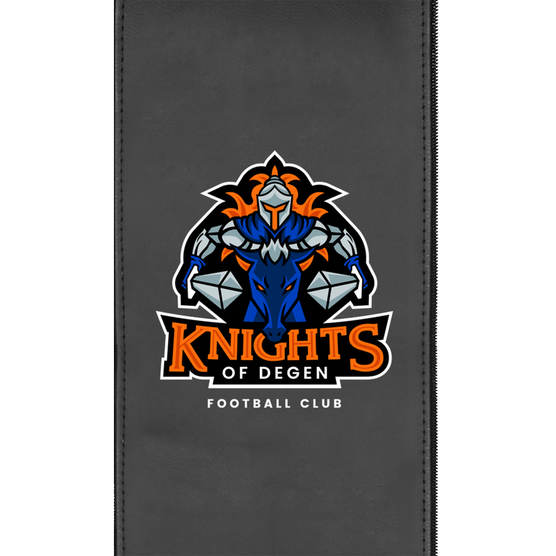 Game Rocker 100 with Knights of Degen Primary Logo