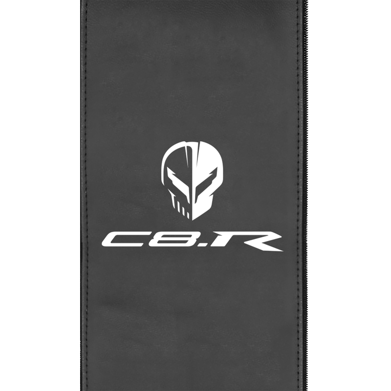 Stealth Recliner with C8R Jake White Logo