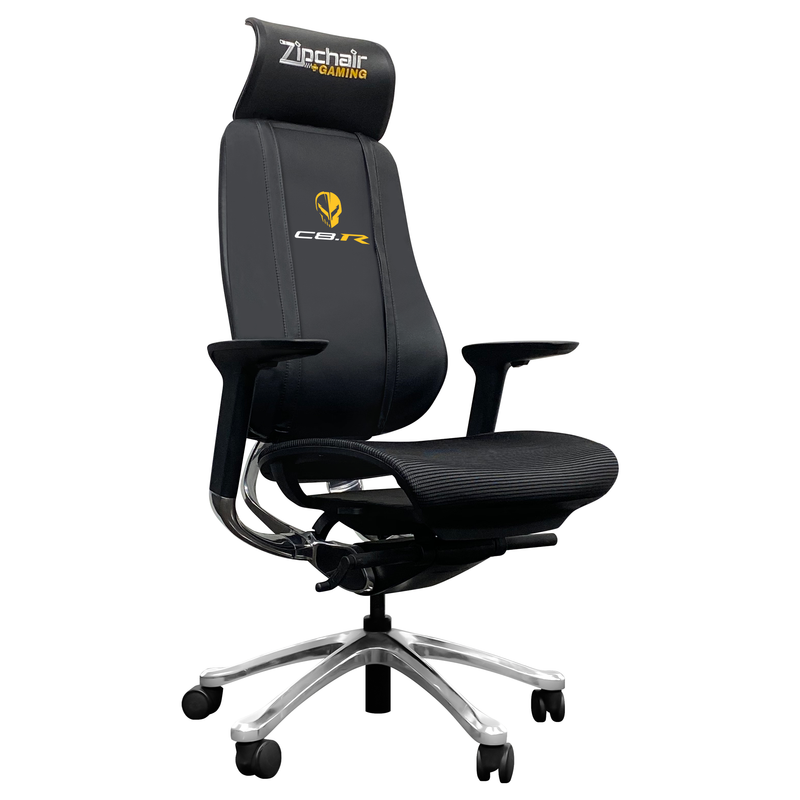 Phantomx Mesh Gaming Chair with C8R Jake Yellow Logo