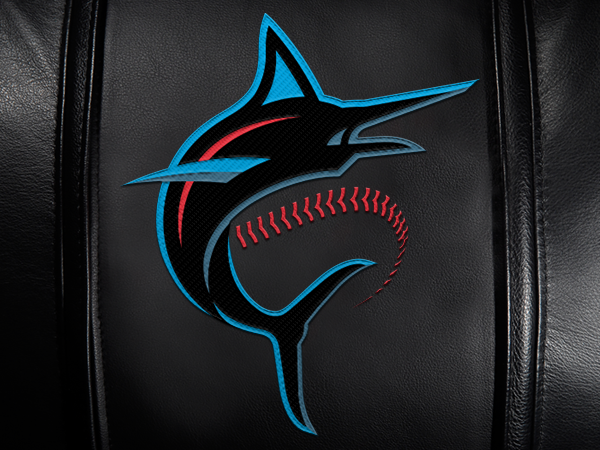 Miami Marlins Alternate Logo Panel For Stealth Recliner